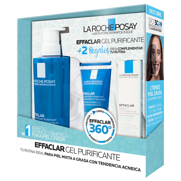 EFFACLAR GEL ESPUMOSO PURIFICANTE CON 400ML + REGALO