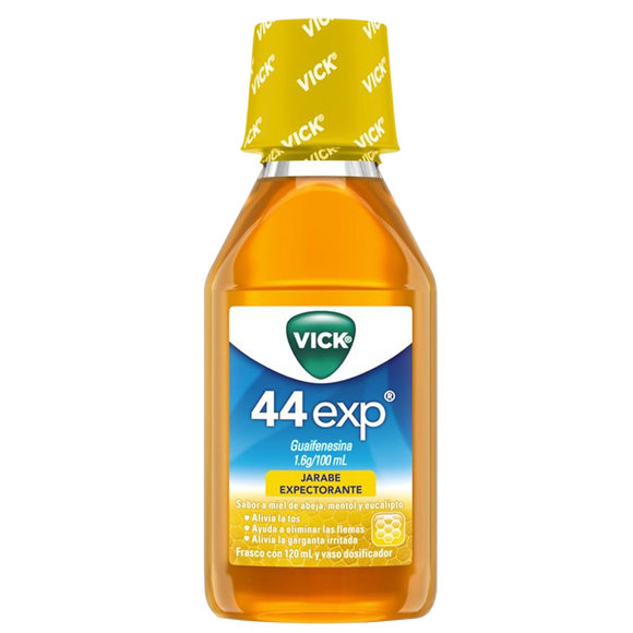 VICK JARABE 44 EXP SABOR MIEL CON 120ML