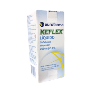 KEFLEX SUSP 250MG 100ML/