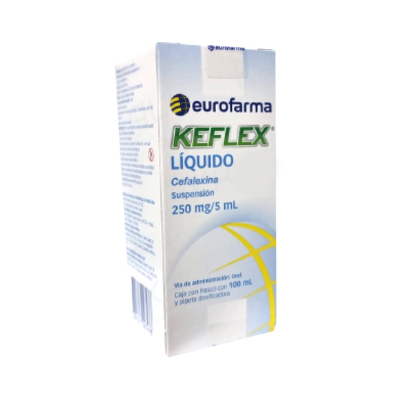 KEFLEX SUSP 250MG 100ML/