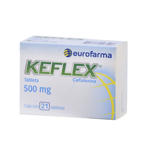 KEFLEX 500MG 21 TABS COD2