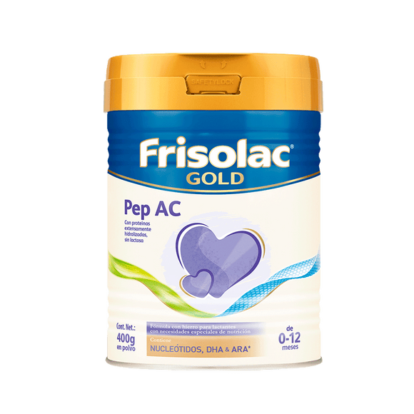 FRISOLAC GOLD PEP AC (0 A 12 MESES) LATA CON 400G