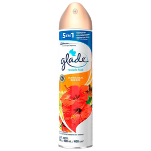 GLADE AEROSOL CON 400ML AROMA HAWAIIAN BREEZE