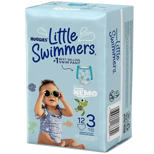 HUGGIES LITTLE SWIMMERS ETAPA 3 (CHICO) CON 12 UNIDADES