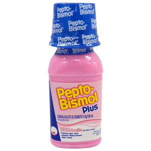 PEPTOBISMOL PLUS 525MG/15ML CON 118ML