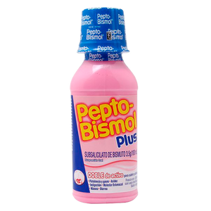 PEPTOBISMOL PLUS 525MG/15ML CON 236ML