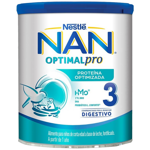 NAN OPTIMAL PRO ETAPA 3 (1 A 3 AÑOS) LATA DE 360G