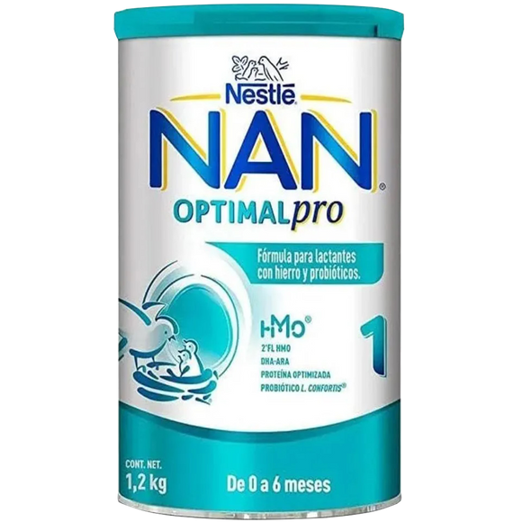 NAN OPTIMAL PRO ETAPA 1 (0 A 6 MESES) LATA DE 1.2KG