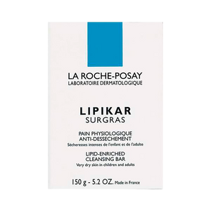 LA ROCHE POSAY LIPIKAR SURGAS BARRA LIMPIADORA ANTIRESEQUEDAD 150 GR