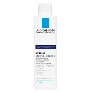 LA ROCHE POSAY KERIUM SHAMPOO PARA CASPA GRASA 200ML