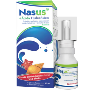 NASUS SOLUCION NASAL ÁCIDO HIALURÓNICO CON 30ML.