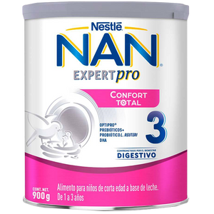 NAN CONFORT TOTAL EXPERT PRO ETAPA 3 (1 A 3 AÑOS) LATA CON 900G