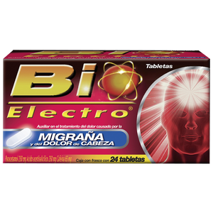 BIO ELECTRO 250/250/65MG CON 24 TABLETAS