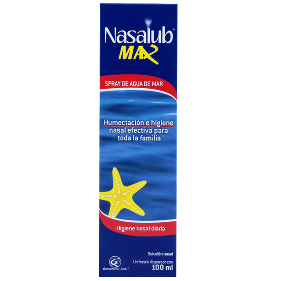 NASALUB MAX SPRAY AGUA DE MAR CON 100ML