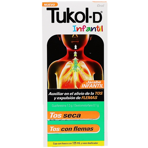 TUKOL-D JARABE INFANTIL CON 125ML