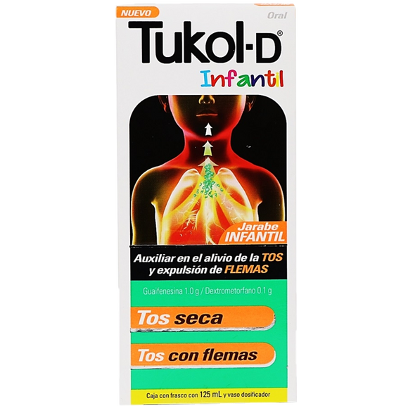 TUKOL-D JARABE INFANTIL CON 125ML