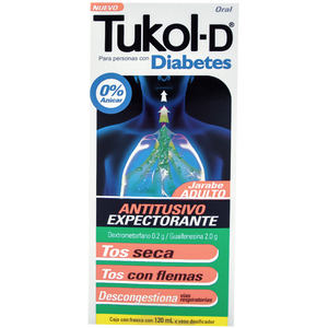 TUKOL D DIABETES JARABE CON 120ML