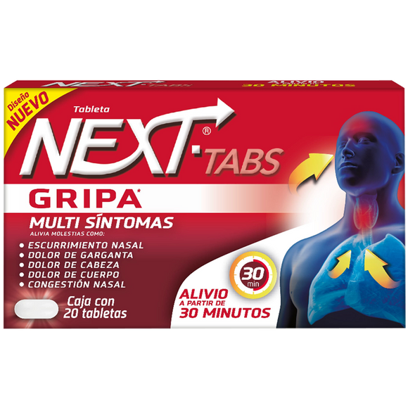 NEXT CON 20 TABLETAS