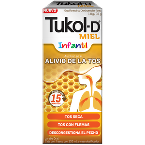 TUKOL D MIEL JARABE INFANTIL CON 120ML