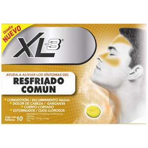 XL-3 ANTIGRIPAL CON 10 CÁPSULAS