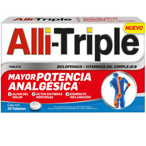 ALLI-TRIPLE CON 20 TABLETAS