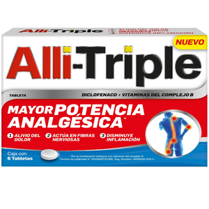 ALLI-TRIPLE CON 6 TABLETAS