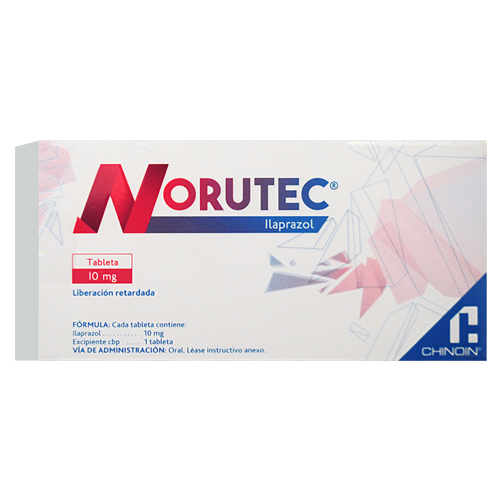 NORUTEC 10MG CON 14 TABLETAS