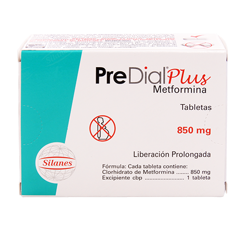 PREDIAL PLUS 850MG CON 30 TAB – FARMACIA CALDERON