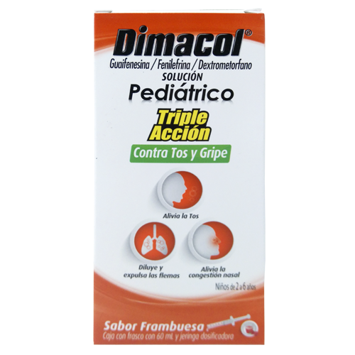 Dimacol Pediátrico Jarabe para la Tos Triple Acción 150ml