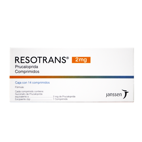 RESOTRAN 2MG CON 14 TABLETAS – FARMACIA CALDERON