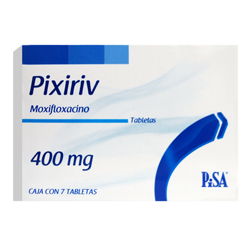 PIXIRIV 400MG CON 7 TABLETAS – FARMACIA CALDERON