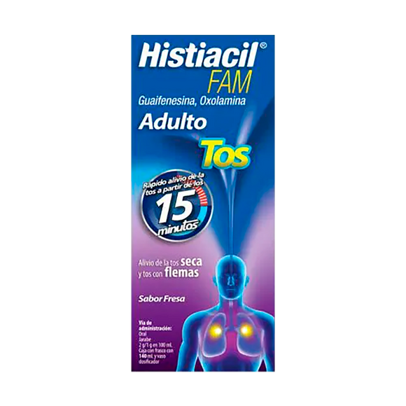 HISTIACIL FAM ADULTO JARABE CON 140 ML