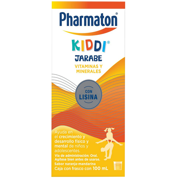 PHARMATON KIDDI JARABE CON 100ML