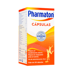 PHARMATON CON 30 CAPSULAS