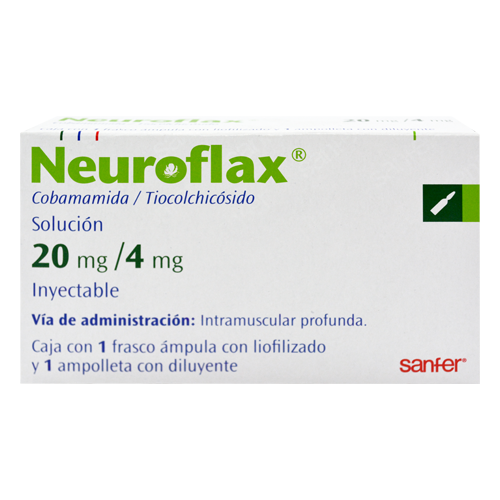 Neurofla NEUROFLAX 20MG FRASCO AMPULA CON 4ML – FARMACIA CALDERON