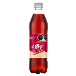 DR PEPPER CREAM SODA BOTELLA DE 600ML