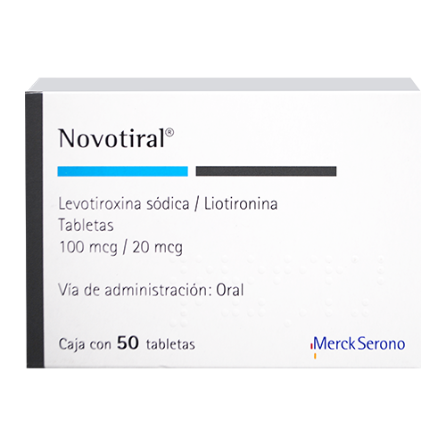 NOVOTIRAL 20/100MCG CON 50 TABLETAS – FARMACIA CALDERON