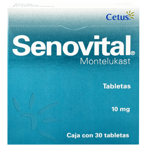 SENOVITAL 10MG CON 30 TABLETAS