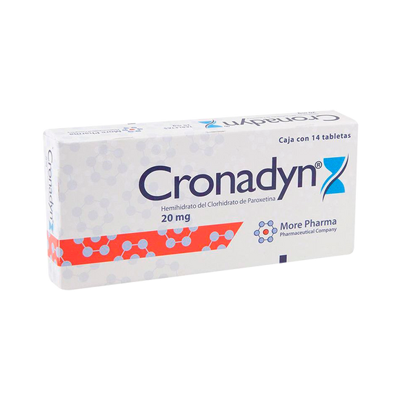 CRONADYN 20MG CON 14 TABLETAS