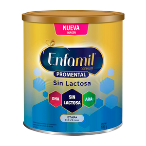 ENFAMIL PREMIUM SIN LACTOSA (0 A 12 MESES) LATA DE 400G