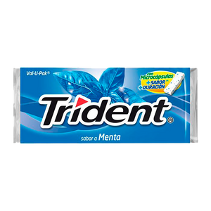 TRIDENT SABOR MENTA CON 18PZ