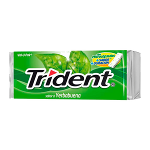 TRIDENT SABOR YERBABUENA CON 18PZ