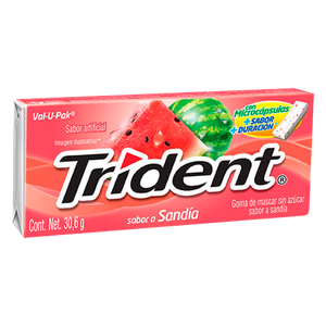 TRIDENT SABOR SANDIA CON 18PZ