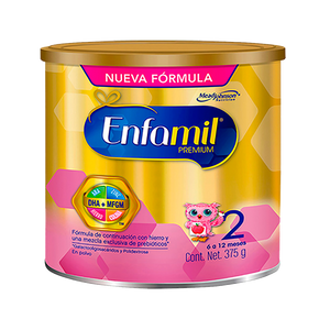 ENFAMIL PREMIUM ETAPA 2 (6 A 12 MESES) LATA DE 375G