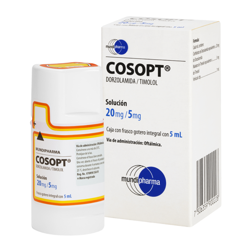 COSOPT OFTALMICO 20MG SOLUCION CON 5ML