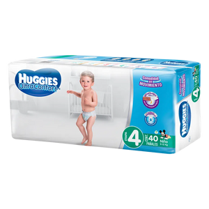 HUGGIES ULTRA CONFORT ETAPA 4 CON 40 UNIDADES (NIÑO)