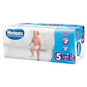 HUGGIES ULTRA CONFORT ETAPA 5 CON 40 UNIDADES (NIÑO)