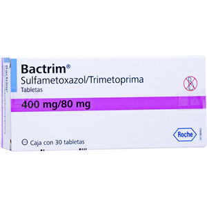 BACTRIM AD 400/80MG CON 30 TABLETAS