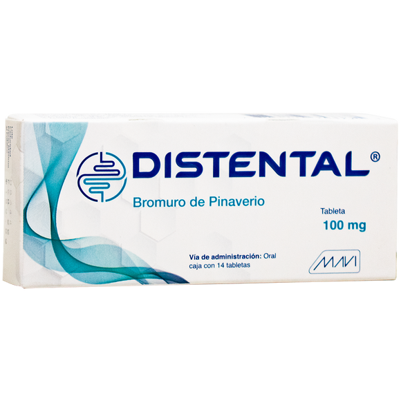Distental DISTENTAL 100MG CON 14 TABLETAS – FARMACIA CALDERON