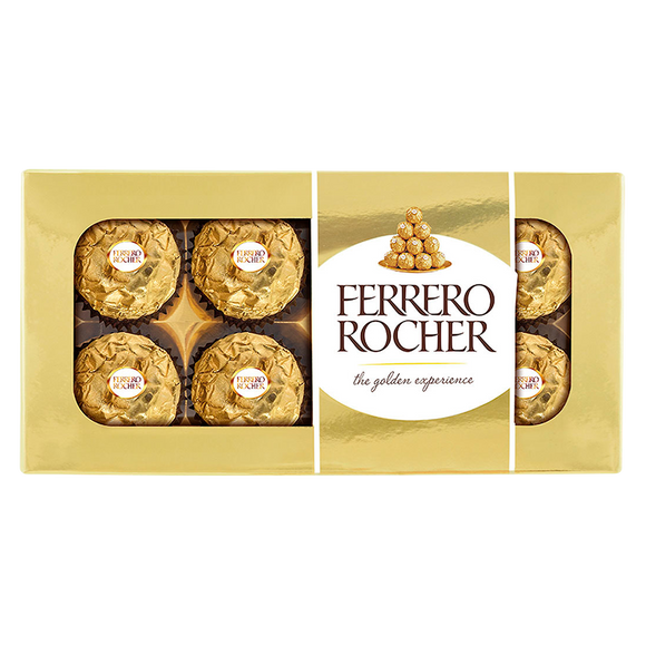 FERRERO ROCHER CON 8 PIEZAS